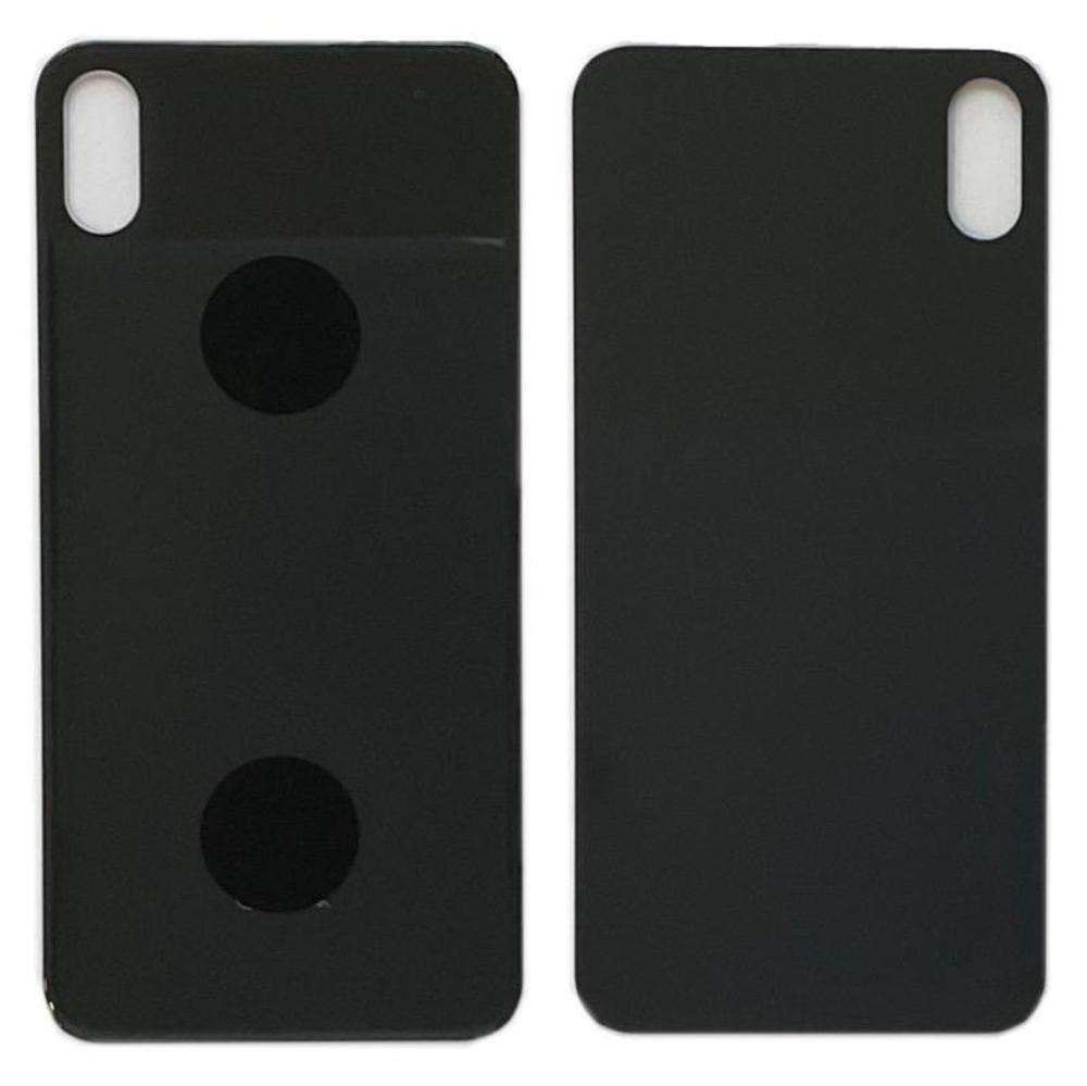 Задняя крышка для Apple iPhone Xs Max Серый (широкий вырез под камеру) - Премиум