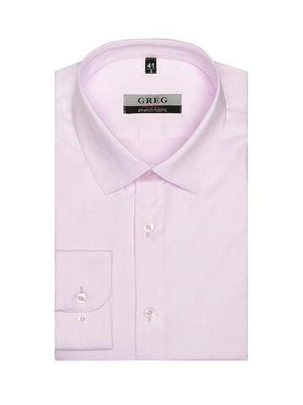 Сорочка GREG Regular fit 603/237/2353/ZN STRETCH_V "Однотон."