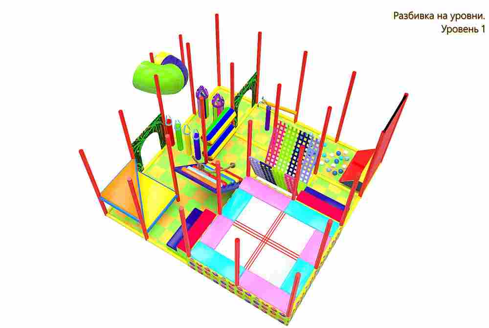 Детский игровой лабиринт «Зов Африки»