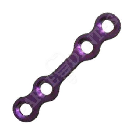 Мини-пластина прямая с удлиненной перемычкой