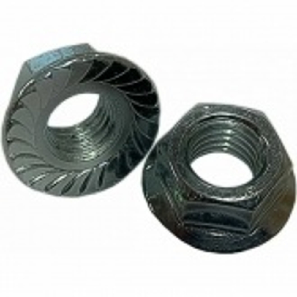 Гайка с насечкой, препятствующей откручиванию М6 оцинкованная DKC CM100600