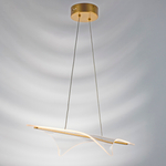 731303 Люстра VARESE 18W LED 1720LM 360G ЗОЛОТО 3000K