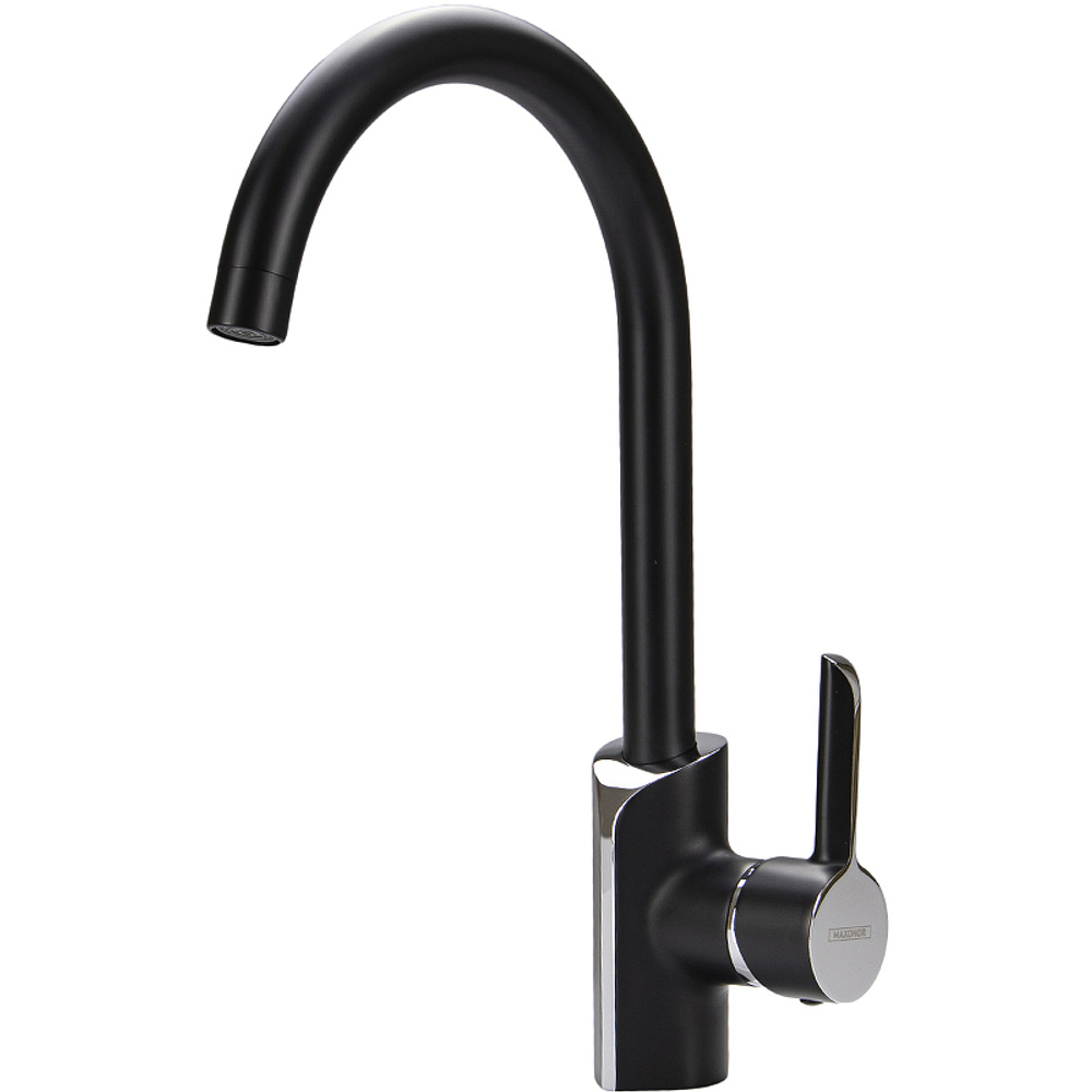 СМЕСИТЕЛЬ MAXONOR PURE LIFEДЛЯ КУХНИ MN4081-7 ЧЕРНЫЙ