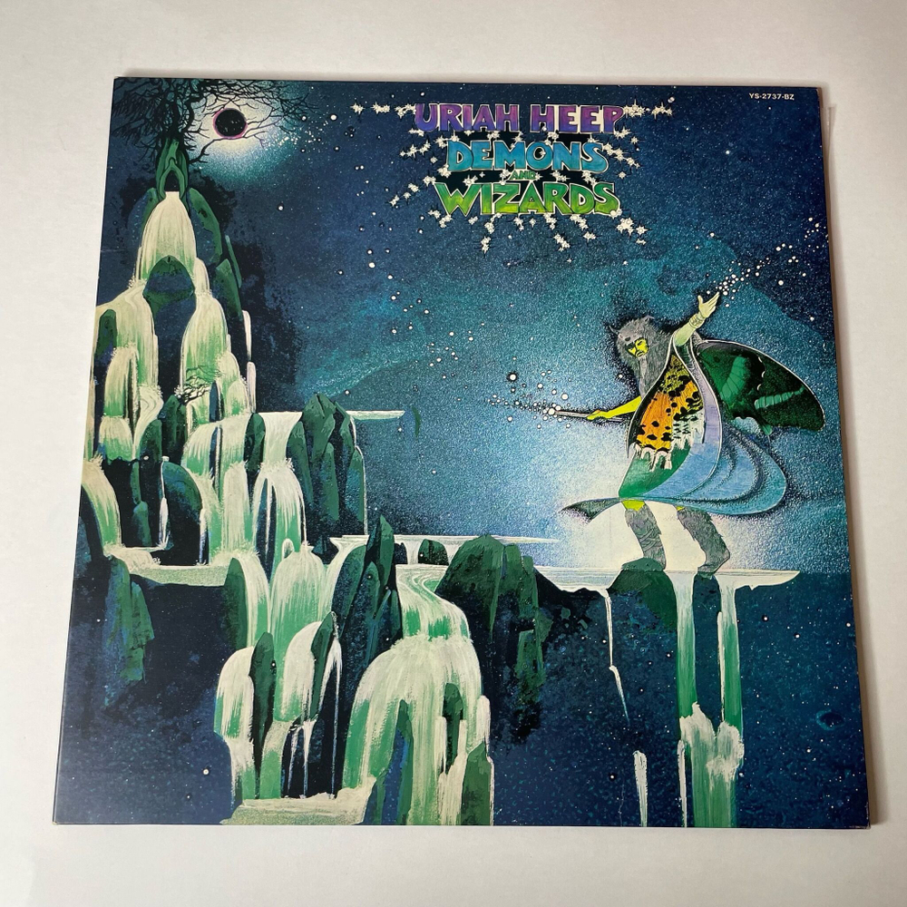 Винтажная виниловая пластинка LP Uriah Heep Demons And Wizards (Japan 1972) (No Obi) Rainbow Demon