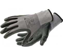 Перчатки рабочие из нейлона/спандекса покрытые микропористым нитрилом BODE Högert, арт. HT5K762