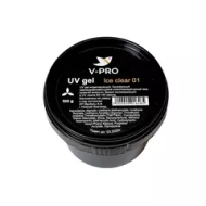 01 UV gel Ice Clear V-PRO 100g