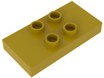 Lego Duplo Плитка 2x4x0.5 641324