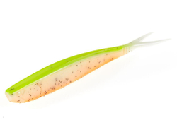 Виброхвост LJ 3D Slick Shad-V 5" (12.7 см), цвет 010, 5 шт.