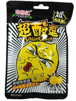 Ассорти супер кислых леденцов 28 г * 20 штук