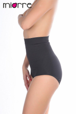 Корректирующие трусики с высокой талией (Размер: M) (Цвет: черный)