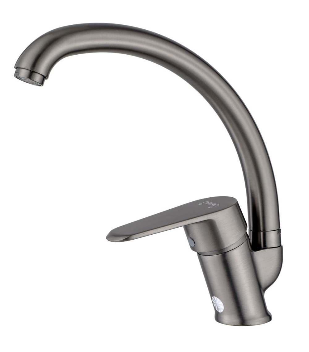 59023-P Смеситель для кухни (ГРАФИТ) HANSEN  (10/1шт)