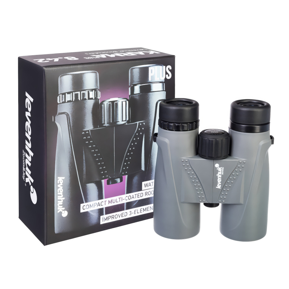 Бинокль Levenhuk Karma Plus 8x42 - Корпус бинокля выполнен из высокопрочного PPS-пластика