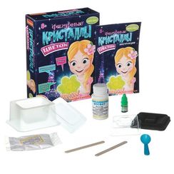 Цветок, фигурные кристаллы