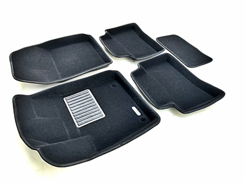 Коврики салона для TOYOTA CH-R (2018-) Euromat 3D Business черные. Арт. EMC3D-005100