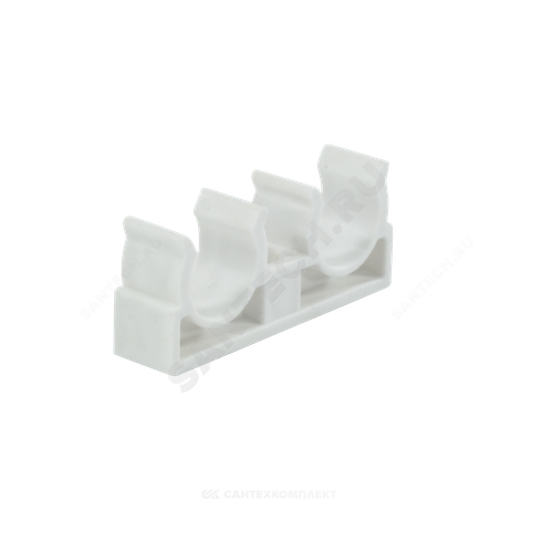 Опора PP-R двойная белая Дн 20 RTP (РосТурПласт) 10721