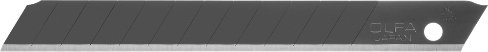 OL-ABB-10B Лезвия «EXCEL BLACK» сегментированные, 9 мм, 10 шт.