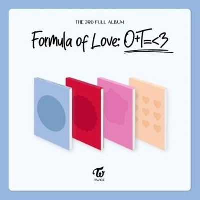 Альбом TWICE - FORMULA OF LOVE: O+T <3 3rd Album 4 Version SET