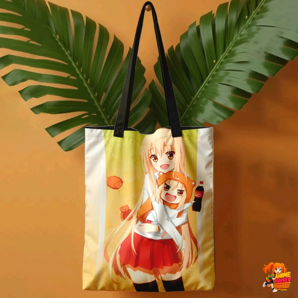 Сумка шоппер с принтом Himouto! Umaru-chan