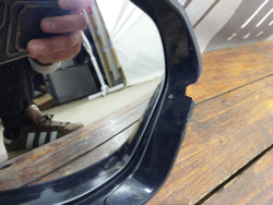 Зеркало правое 9 + 1 pin Haval Dargo 22-нв Б/У Оригинал 8202240XKN46A