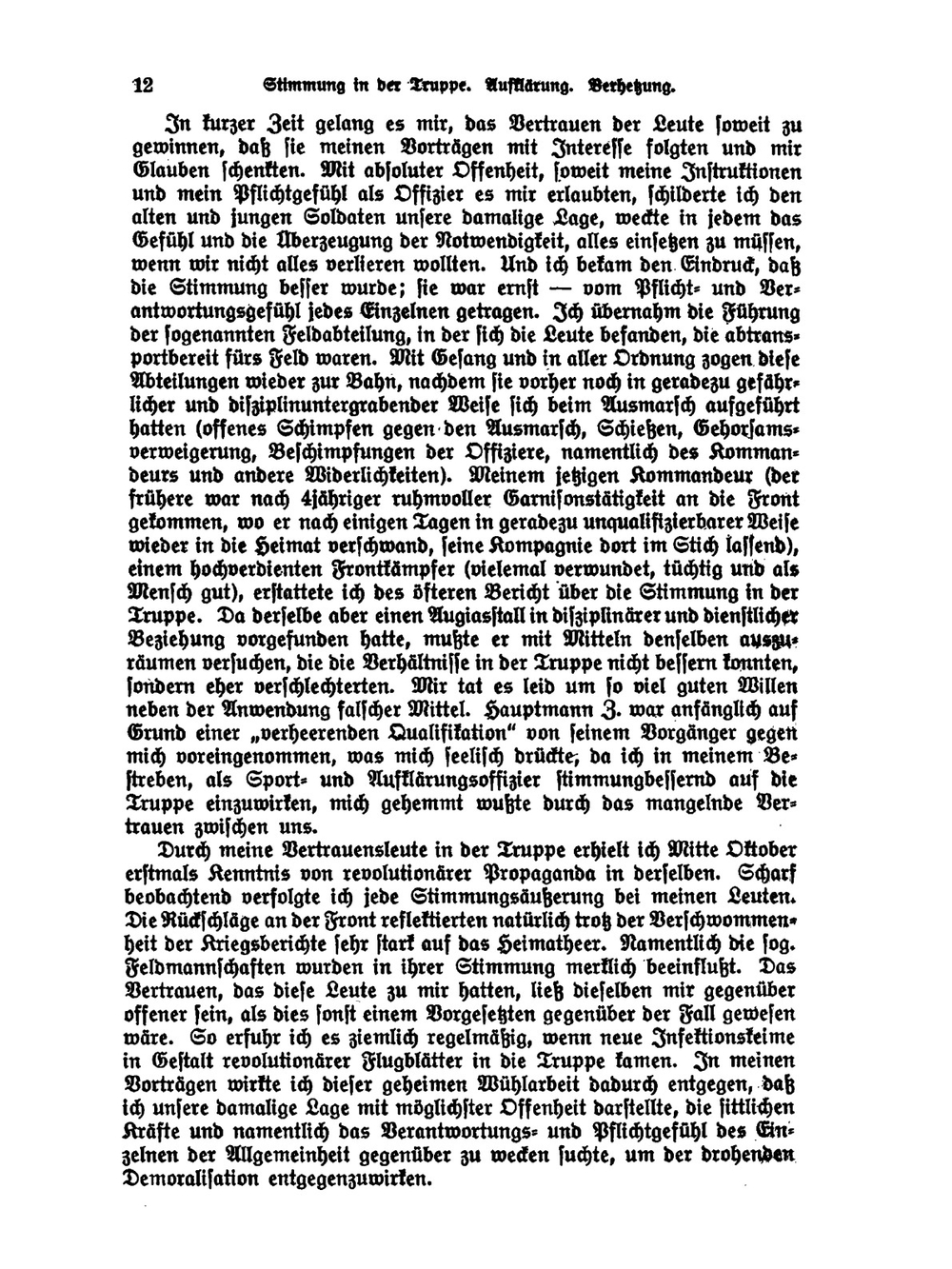 Erinnerungen Aus Der Revolution in Württemberg. "Der Rote Hahn, Eine Revolutionserscheinung" | Paul Hahn