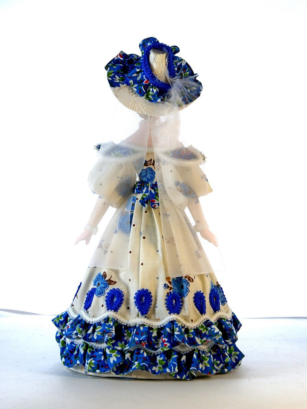 Кукла Дама в летнем платье 19 века, Пушкинская эпоха