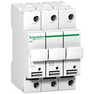 SE Разъединитель предохранителя STI 3П 10,3X38 500В, Schneider Electric, , A9N15656