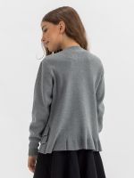 Кардиган серый для девочки арт. АТ509 (серый / 146)