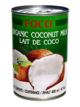 FOCO Organic кокосовое молоко 10-12%, 400 мл, 3 шт