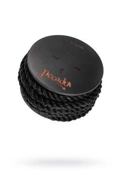 Веревка для шибари Pecado BDSM, на катушке, хлопок, 5 м