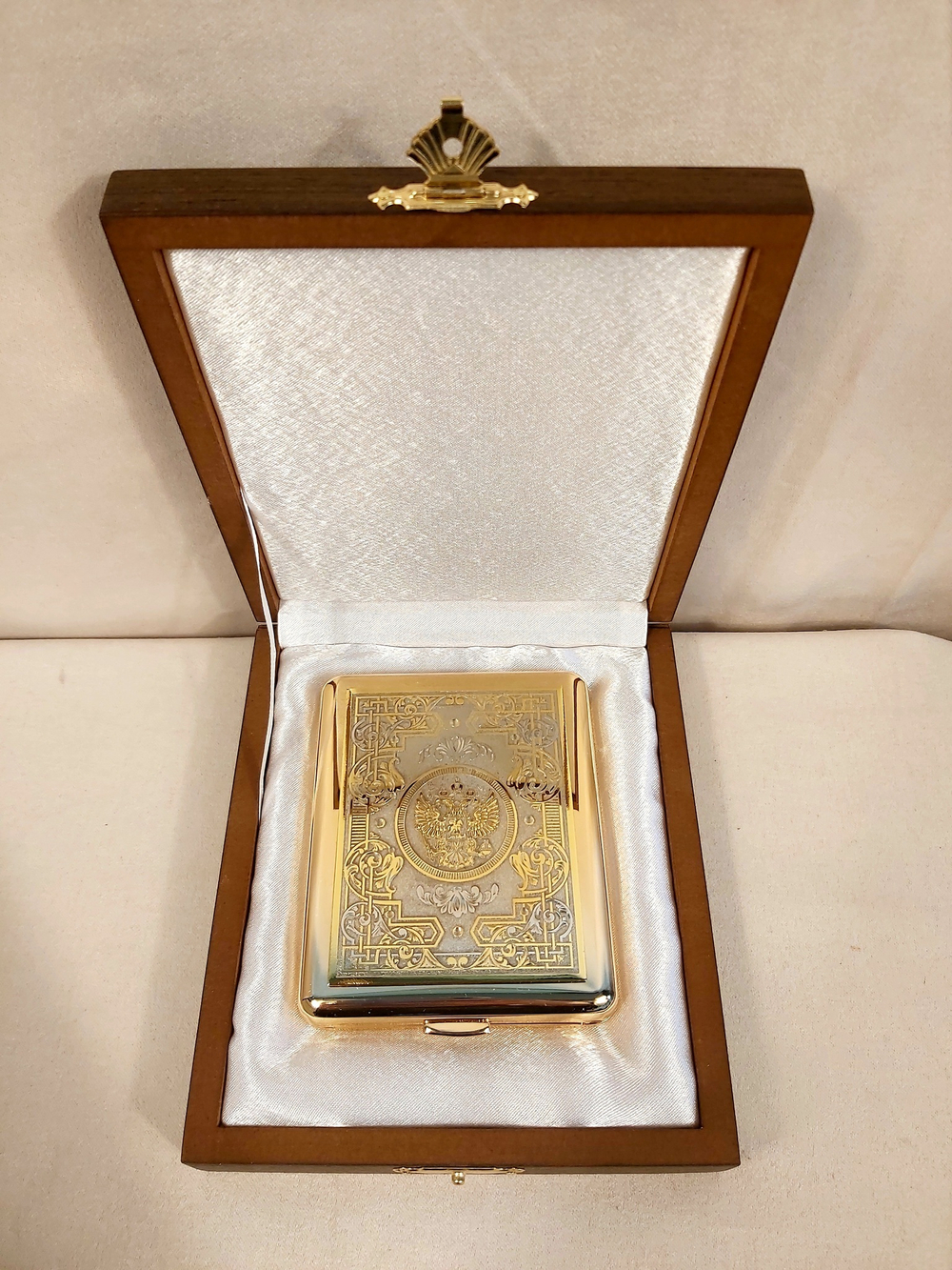 Портсигар с гравюрой на заказ