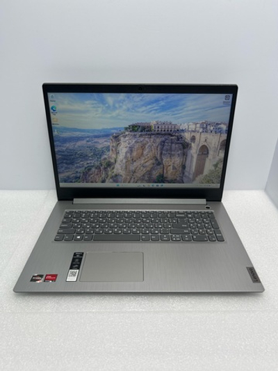 Ноутбук Lenovo IdeaPad 3 17ADA05 (81W20097RU) 17.3"/AMD Ryzen 5 3500U/RAM 8 GB/SSD 256 GB/AMD Radeon Vega 8/1600x900/IPS/Windows 11/Подсветка кл-ры: нет/Серый. Состояние: Уценка/прокрученный топ-кейс/царапины на матрице