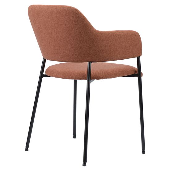 Стул wendy, рогожка, терракота