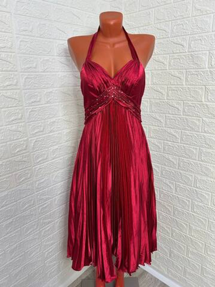 Вечернее платье алое Elite Dress USA, размер 40-42