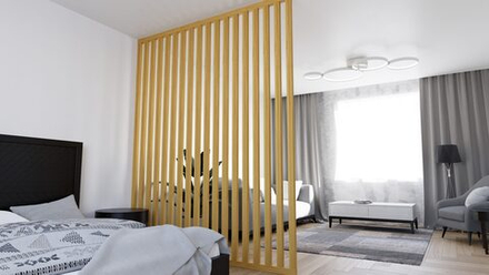 Брус интерьерный, Дуб Крафт Золотой, 40*60