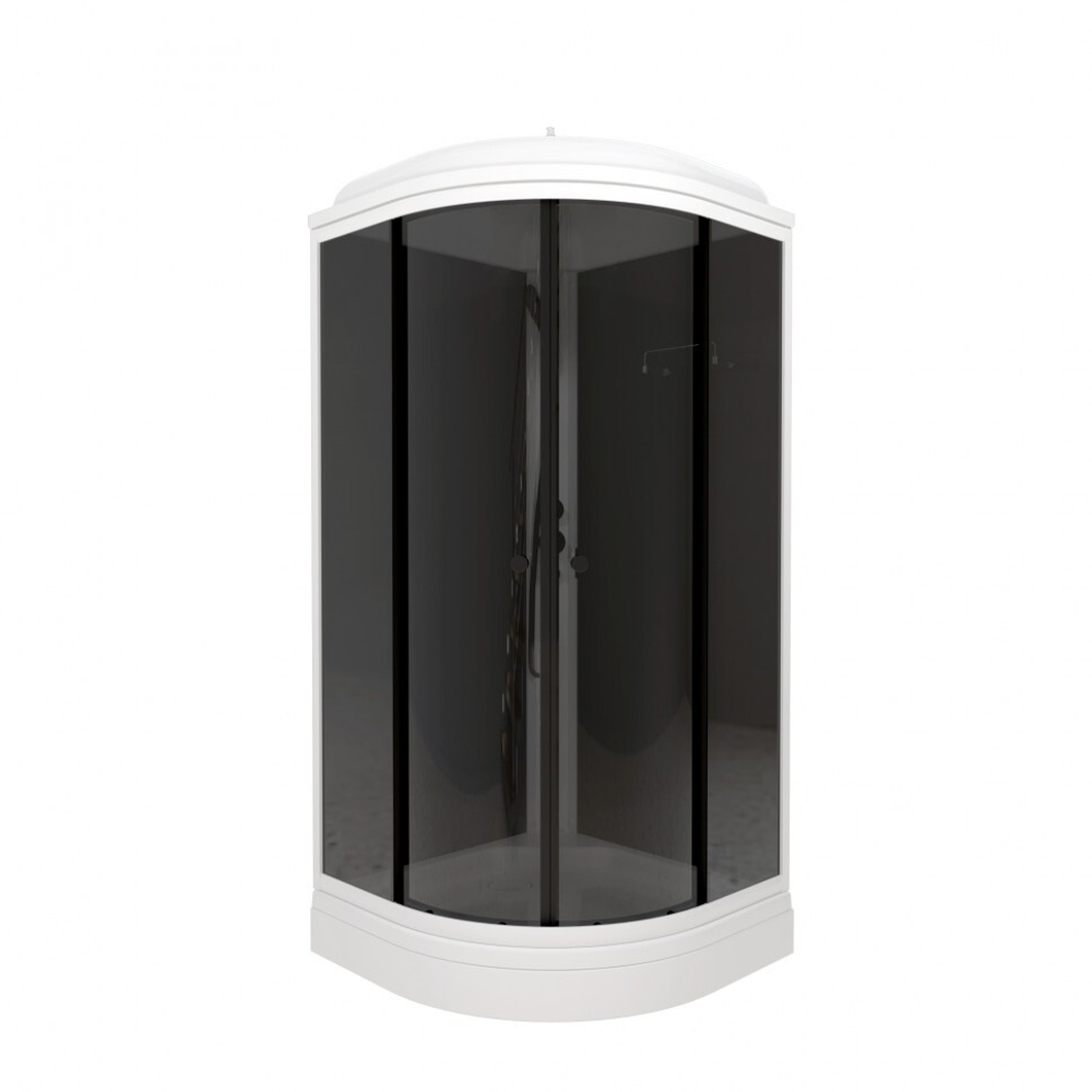 Душевая кабина Triton Грэй А 90x90 (черный)