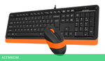 Набор периферии A4 Fstyler F1010 черный/оранжевый
