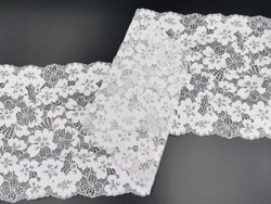 _Эластичное кружево, 21 см, светло-серый, (Арт: EK-2252), м