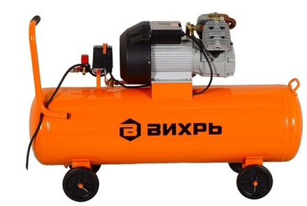 Компрессор поршневой ВИХРЬ КМП-400/100 74/3/9