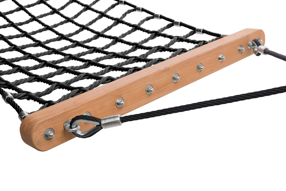 Гамак Hammock из армированного каната со стойками для детской площадки