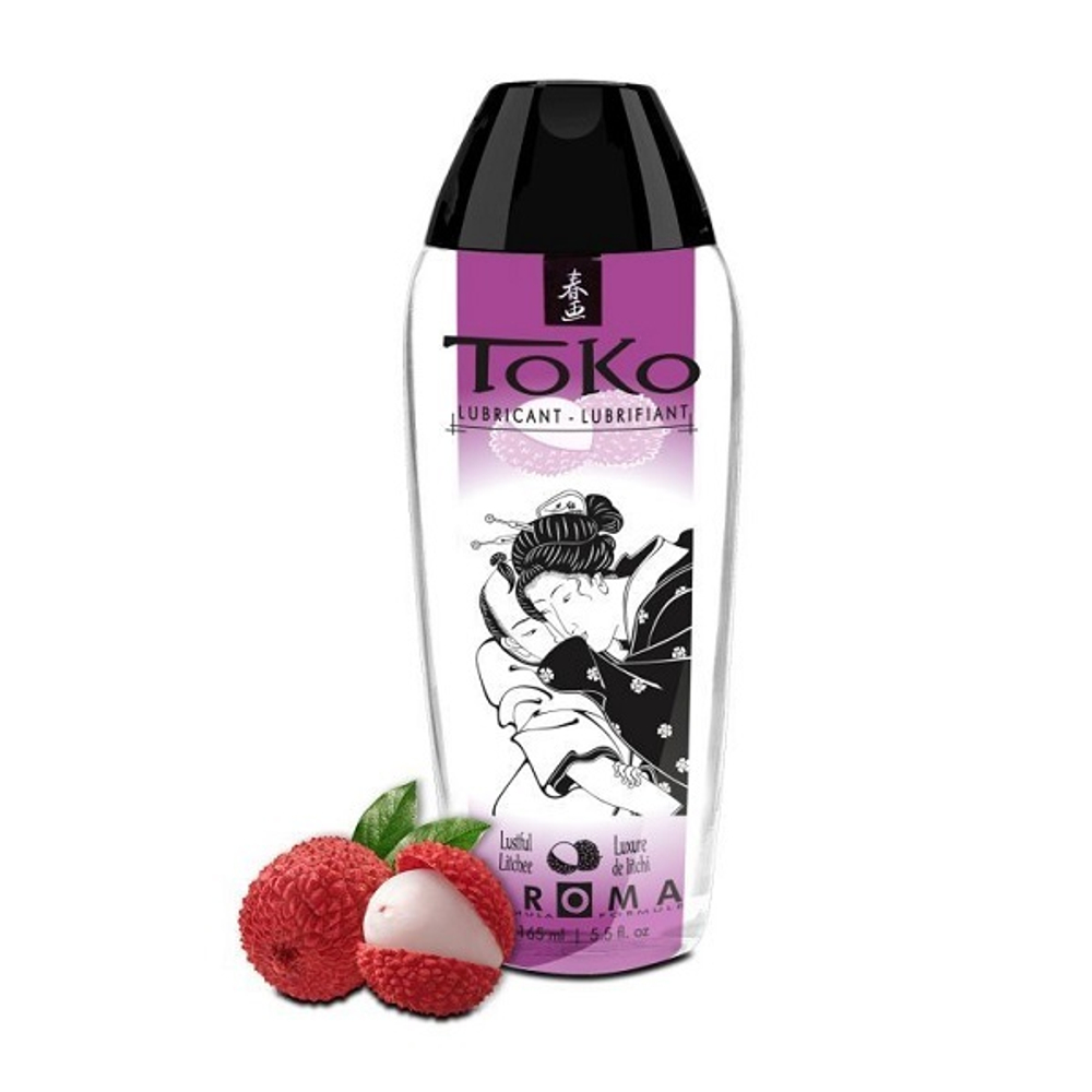 Интимный гель с ароматом личи Shunga TOKO Lustful Litchee 165мл