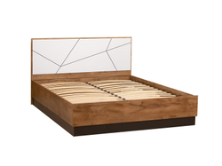 Кровать Гамма с ортопедическим основанием 54.16 Таксония/Белый