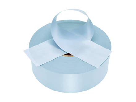 Лента плиссированная для наградных розеток. 052 светло-голубая