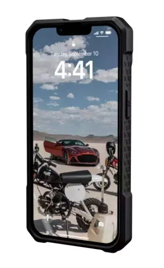 Чехол с поддержкой MAGSAFE Uag Monarch Pro для iPhone 14 6.1", цвет черный (Black)