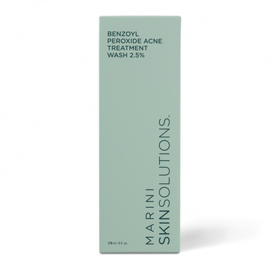 MARINI SKINSOLUTIONS Очищающая эмульсия против Акне для жирной и проблемной кожи| BENZOYL PEROXIDE ACNE TREATMENT WASH 2,5%