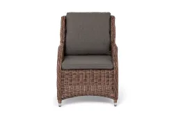 "Неаполь" плетеный стул из искусственного ротанга, цвет коричневый