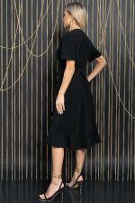 Платье Полина (мерцающий черный) П11779 LT Collection