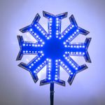 Макушка - звезда на елку «Снежинка» Стандарт