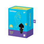 Черный вибратор-спиннер Satisfyer Sweet Treat