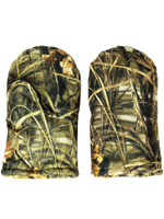 Варежки Россия камуфляжные меховые, алова лес