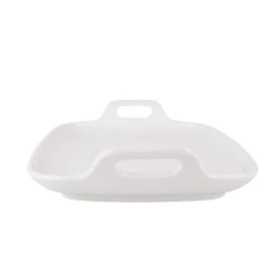 Блюдо " " 25,5х15х1,5см (min8) (фарфор) (транспортная упаковка)